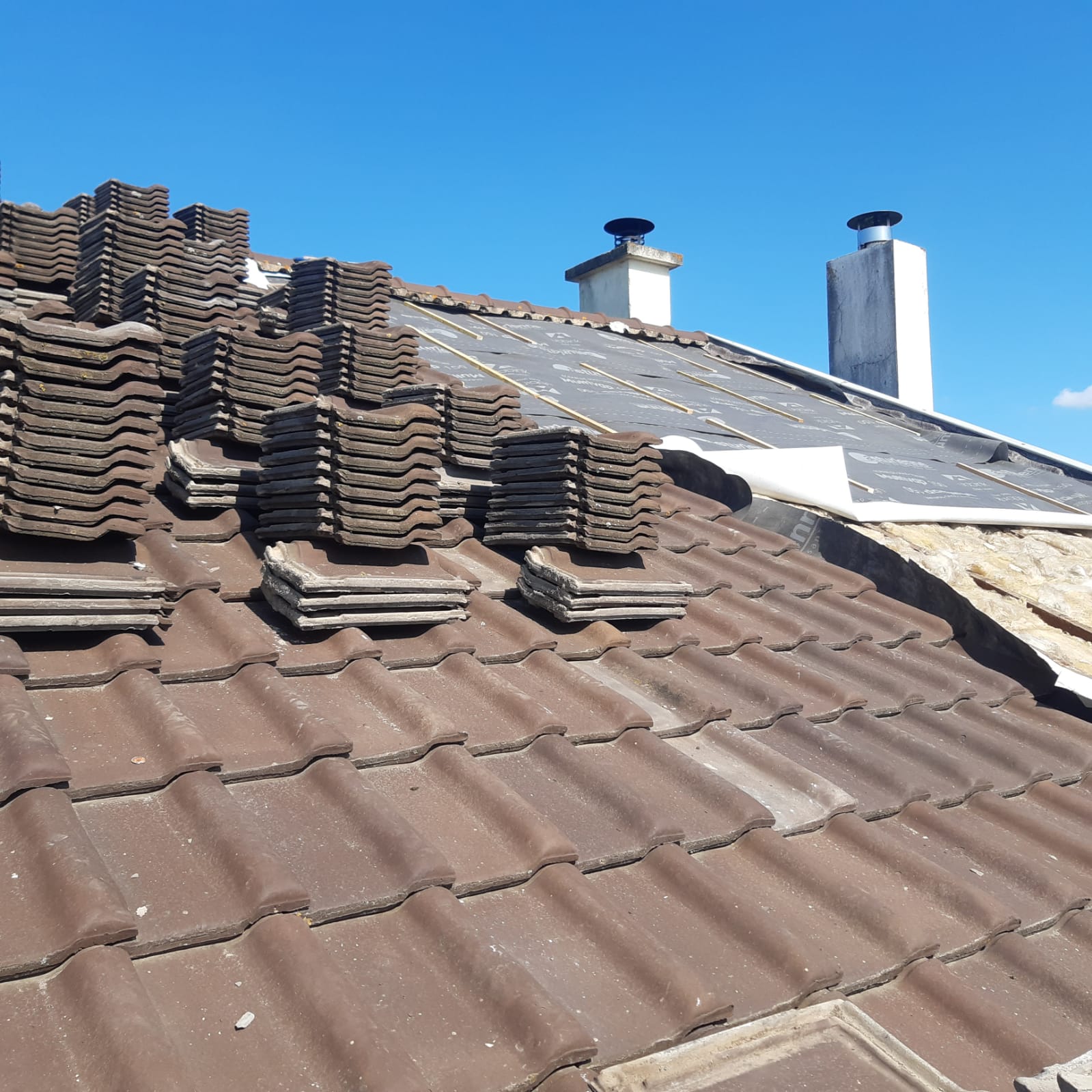 Rénovation toiture ardoise Nantes